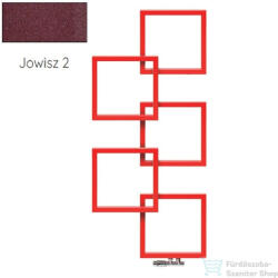 Radeco LOCO 5 1540x685 design radiátor, JOWISZ 2 (metál bordó) színben, balos (Radeco_LOCO_5_B_JOWISZ2)