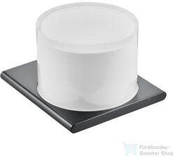 KEUCO EDITION 400 szappanadagoló, 150 ml, szálcsiszolt fekete - króm 11552139000 (11552139000)