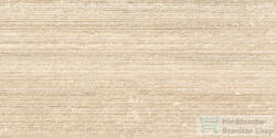Marazzi Mystone Travertino Classico Struttura 3D Righe Rett. 30x60 cm-es fali csempe M9P9 (M9P9)
