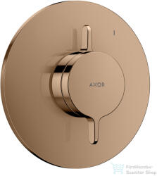 Hansgrohe AXOR ONE falsík alatti kád/zuhany csaptelep alaptest nélkül, polírozott vörös arany hatású 48615300 (48615300)