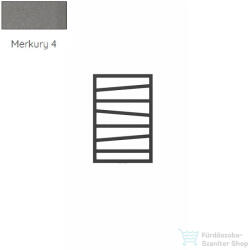 Radeco VIBO 1 821x550 design radiátor, MERKURY 4 (metál szürke) színben (Radeco_VIBO_1_MERKURY4)