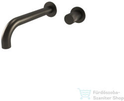 Bugnatese MOON falsík alatti mosdó csaptelep 19 cm-es kifolyóval, leeresztő nélkül, belső egységgel, grafit 7245GF (7245GF)