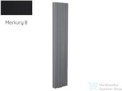 Radeco CAJA 3 1200x320 design radiátor, MERKURY 8 (selyemfényű fekete) színben (Radeco_CAJA_3_MERKURY8)