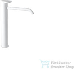 Bugnatese B-COLOR magasított mosdó csaptelep click-clack leeresztővel, matt fehér 6797SCBI (6797SCBI)