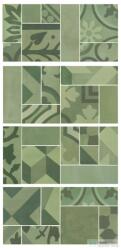 Marazzi D_Segni Blend Verde Mosaico 19x38 cm-es padlólap M8WN (M8WN)