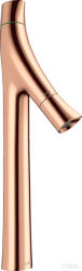 Hansgrohe AXOR Starck Organic 240 magasított mosdó csaptelep nem zárható leeresztővel, polírozott vörös arany hatású 12013300 (12013300)