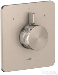 Hansgrohe AXOR CITTERIO C falsík alatti kád/zuhany csaptelep alaptest nélkül, szálcsiszolt nikkel 49451820 (49451820)