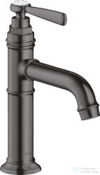 Hansgrohe AXOR MONTREUX 100 mosdó csaptelep nem zárható leeresztővel, szálcsiszolt fekete króm 16516340 (16516340)