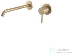 Bugnatese Kline falsík alatti mosdócsaptelep 22 cm-es kifolyóval, belső egységgel, leeresztő nélkül, matt bronz 5746BO (5746BO)