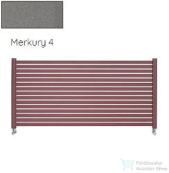 Radeco ALVO 2 630x1000 design radiátor, MERKURY 4 (metál szürke) színben (Radeco_ALVO_2_MERKURY4)