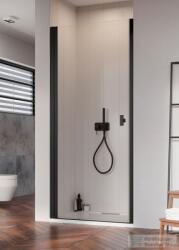 Radaway Nes Black DWJ I 100 zuhanyajtó fekete balos 10026100-54-01L (10026100-54-01L)