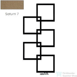 Radeco LOCO 5 MINI 1123x500 design radiátor, SATURN 7 (metál homok) színben, balos (Radeco_LOCO_5_MINI_B_SATURN7)