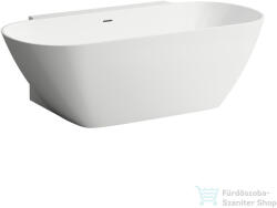 Laufen LUA 170x85 szabadonálló kád, falhoz tolható változat, Marbond kompozit anyagból, kádperemre szerelhető csaptelephez, fehér H2200870000361 (H2200870000361)
