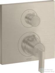 Hansgrohe AXOR Citterio falsík alatti termosztátos kád/zuhany csaptelep alaptest nélkül, szálcsiszolt nikkel 39700820 (39700820)