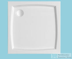 H2O Nero C 80x80 standard szögletes zuhanytálca, fehér (h2o_12317)