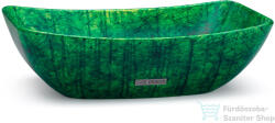 S.V.I.S. Design mosdó 50 cm VIRGO BASIC - HURRICANE, zöld, matt lakk UBX. VIRGO. BC. 050.000. HU. 02.1 (UBX_VIRGO_BC_050_000_HU_02_1)