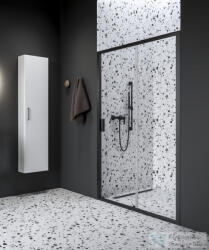 RAVAK BLIX II NBLDP2 100 tolóajtó, transparent, fekete 0PMA0300Z1 (0PMA0300Z1)