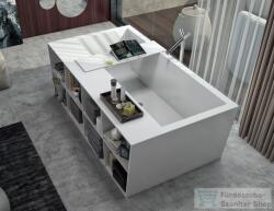 Kolpa San Copelia Lux-FS 180x100 szabadon álló kád Kerrock anyagból, polcokkal 936540 (936540)