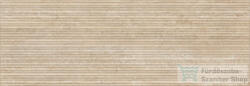 Marazzi Fabula Wall 3D Mikado Travertino Rett. 33x100 cm-es falicsempe, MP0K (MP0K)