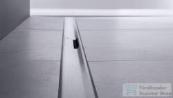 Geberit Cleanline 50 vágható zuhanyfolyóka (30-130 cm) alaptest nélkül, szálcsiszolt rozsdamentes acél 154.447. KS. 1 (154447KS1)