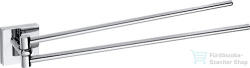 SAPHO BEMETA BETA Mozgatható törölközőtartó, 55x40x420mm, króm (132204191) (132204191) - furdoszoba-szaniter