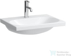 Laufen Lua 60x46 cm-es csiszolt aljú mosdó egy csaplyukkal, túlfolyó nélkül, LCC bevonattal, H8160834001561 (H8160834001561)