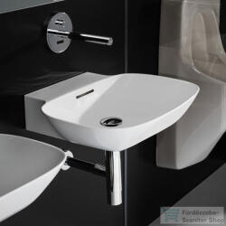 Laufen Ino 45x41cm-es kézmosó csaplyuk nélkül, LCC bevonattal, fehér H8153014001091 (H8153014001091)