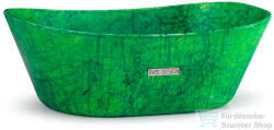 S.V.I.S. Design mosdó 50 cm LIBRA BASIC - HURRICANE zöld, matt lakk UBX. LIBRA. BC. 050.000. HU. 02.1 (UBX_LIBRA_BC_050_000_HU_02_1)