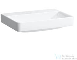Laufen Pro S 60x46, 5 cm-es mosdó csaplyuk és túlfolyó nélkül, LCC Active bevonattal, fehér H810964A001421 (H810964A001421)