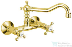 SAPHO REITANO ANTEA fali mosdócsaptelep, arany (3365) (3365) - furdoszoba-szaniter