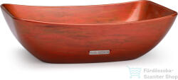 S.V.I.S. Design mosdó 50 cm VIRGO BASIC - AGED METAL, metál vörös és réz, matt lakk UBX. VIRGO. BC. 050.000. MA. 04.2 (UBX_VIRGO_BC_050_000_MA_04_2)