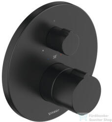 Duravit C. 1 falsík alatti termosztátos kád/zuhanycsaptelep, matt fekete C14200016046 (C14200016046)