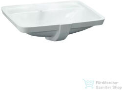 Laufen Pro S 49x36 cm-es alulról beépíthető mosdó csaplyuk nélkül, LCC Active bevonattal, fehér H811966A001091 (H811966A001091)