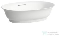 Laufen The New Classic 55x38 cm-es mosdótál túlfolyóval, LCC bevonattal, fehér H8128534001091 (H8128534001091)