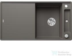 BLANCO AXIA III 5 S-F SILGRANIT® mosogató medence munkalapszitű beépítéshez, távműködtetővel, fa vágódeszkával, vulkánszürke 527225 (527225)