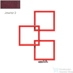 Radeco LOCO 3 970x685 design radiátor, JOWISZ 2 (metál bordó) színben, balos (Radeco_LOCO_3_B_JOWISZ2)