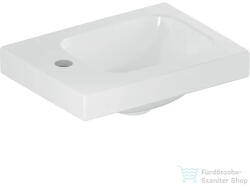 Geberit iCON LIGHT 38x28 cm-es mosdó bal oldali csaplyukkal, fehér 501.831. 00.1 (501831001)