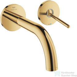 GROHE ATRIO falsík alatti mosdó csaptelep 18, 5 cm-es kifolyóval, leeresztő és belső egység nélkül, Cool Sunrise 29410GL0 (29410GL0)