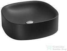 Axa Wild 45x45 pultra ültethető mosdó, matt fekete 3008007 (3008007)