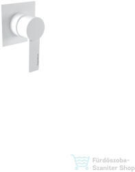 Bugnatese Morse falsík alatti kád /zuhany csaptelep belső egységgel, matt fehér 1030BI (1030BI)