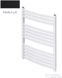 Radeco ENZO AK1-500/EL 415x530 törölközőszárítós radiátor, MERKURY 8 (selyemfényű fekete) színben (Radeco_ENZO_AK1_500_EL_MERKURY8)
