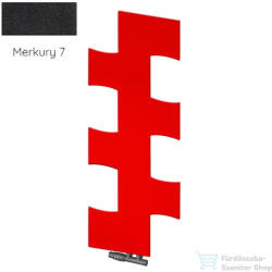 Radeco PUZEL 1190x490 design radiátor, MERKURY 7 (matt fekete) színben (Radeco_PUZEL_MERKURY7)