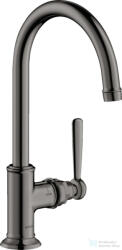 Hansgrohe AXOR MONTREUX 210 mosdó csaptelep nem zárható leeresztővel, polírozott fekete króm 16518330 (16518330)