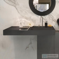 Laufen Kartell By Laufen 120x46 cm-es 2 csaplyukas mosdó, speciálisan fedett lefolyóval, Graphite matt H8133337588151 (H8133337588151)