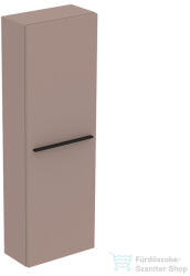 Ideal Standard I. Life S 40x21x120 cm-es 1 ajtós szekrény fogantyú nélkül, Greige matt T5289NH (T5289NH)