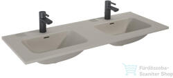 AREZZO design SKAPPA 120 cm-es dupla mosdó, matt bézs AR-146072 (AR-146072)