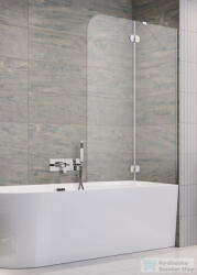 Radaway Torrenta PND 121cm-es 2 részes kádparaván jobbos 12011203-101R (12011203-101R)