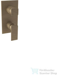 Bugnatese Atelier falsík alatti kád /zuhany csaptelep belső egységgel, matt bronz 9492BO (9492BO)