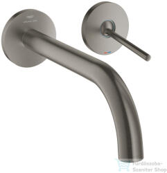 GROHE ATRIO falsík alatti mosdó csaptelep 22, 1 cm-es kifolyóval, leeresztő és belső egység nélkül, Brushed Hard Graphite 29406AL0 (29406AL0)