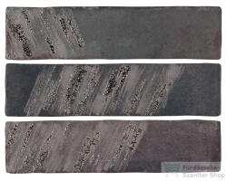 Marazzi Terramix Decoro Nero 7x28 cm-es fali dekorcsempe MMRF (MMRF)